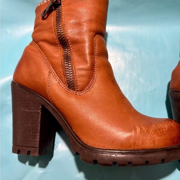 Steve Madden Sweater Ankle Boots - Picture 5 of 12